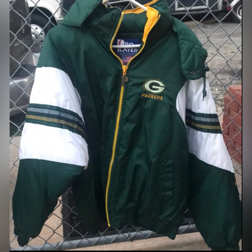 VINTAGE GREEN BAY PACKERS JACKET XL